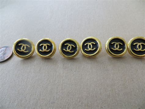 chanel buttons black|traditional Chanel buttons.